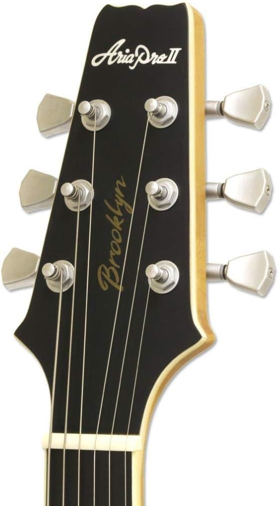 ELECTRIC GUITAR ARIA LP 718-MK2-BROOKLYN WHITE - 718OPWH