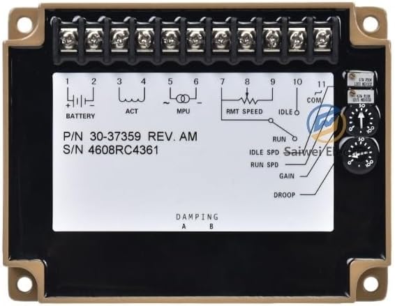 3037359 30-37359Speed ControllerDiesel Engine Electronic Control Board Module Alternator Accessory Governor Panel(3037359 Original)