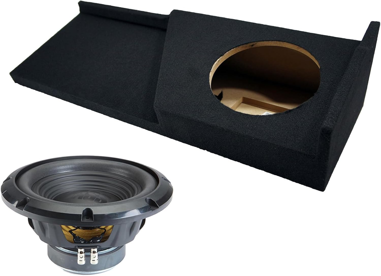 Alpine Compatible with 2007-2013 Chevy Silverado 1500 Ext Cab Sealed Single 10