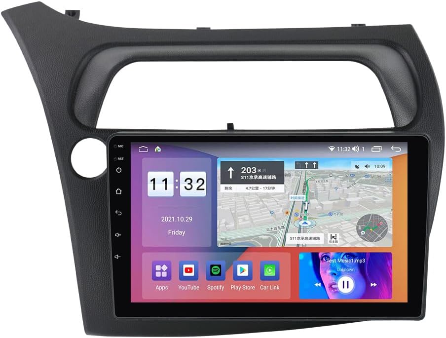 Generic Car Stereo Radio for Honda Civic 2006-2011 2G RAM+32G ROM…