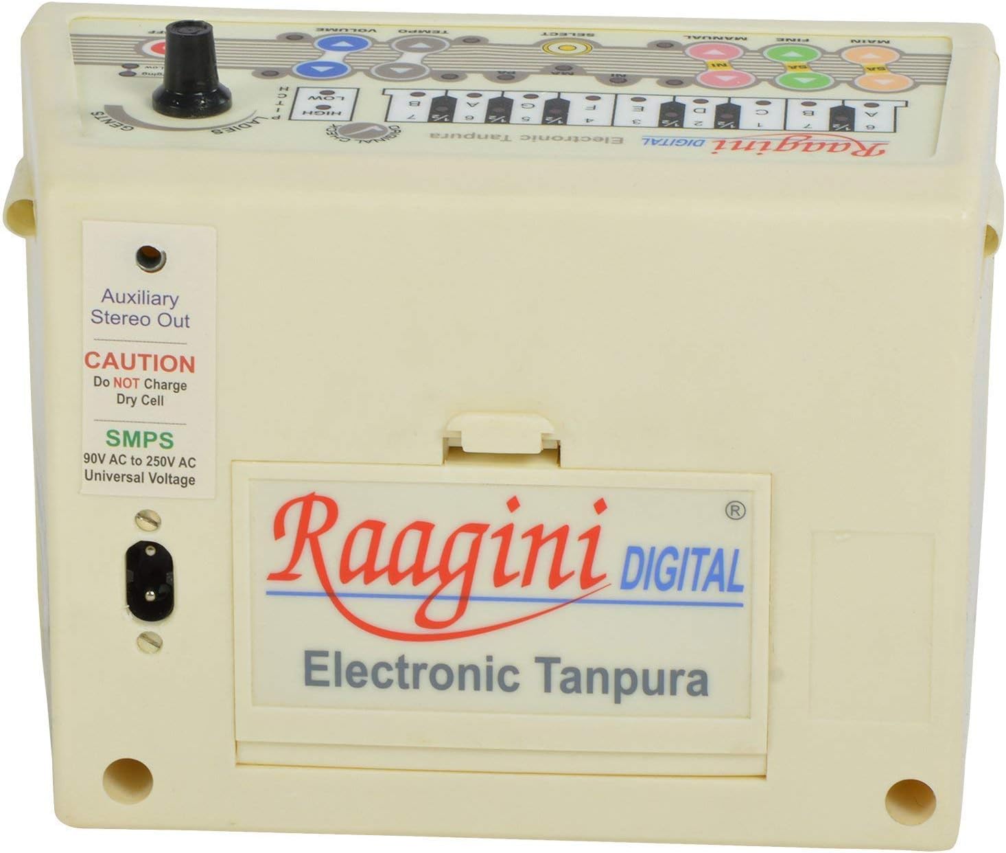 NEW-RAAGINI DIGITAL ELECTRONIC ~ TANPURA TAMBORA PLAY WITH TABLA ~ ESRAJ ~ SITAR