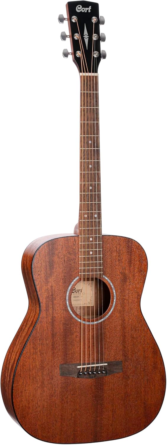 Cort AF510MOP Standard Series Acoustic Concert Guitar, Open Pore
