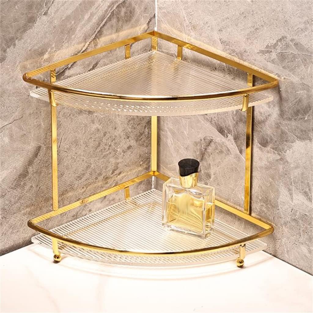 VIDI Corner Triangle Storage Rack Toilet Acrylic Bathroom