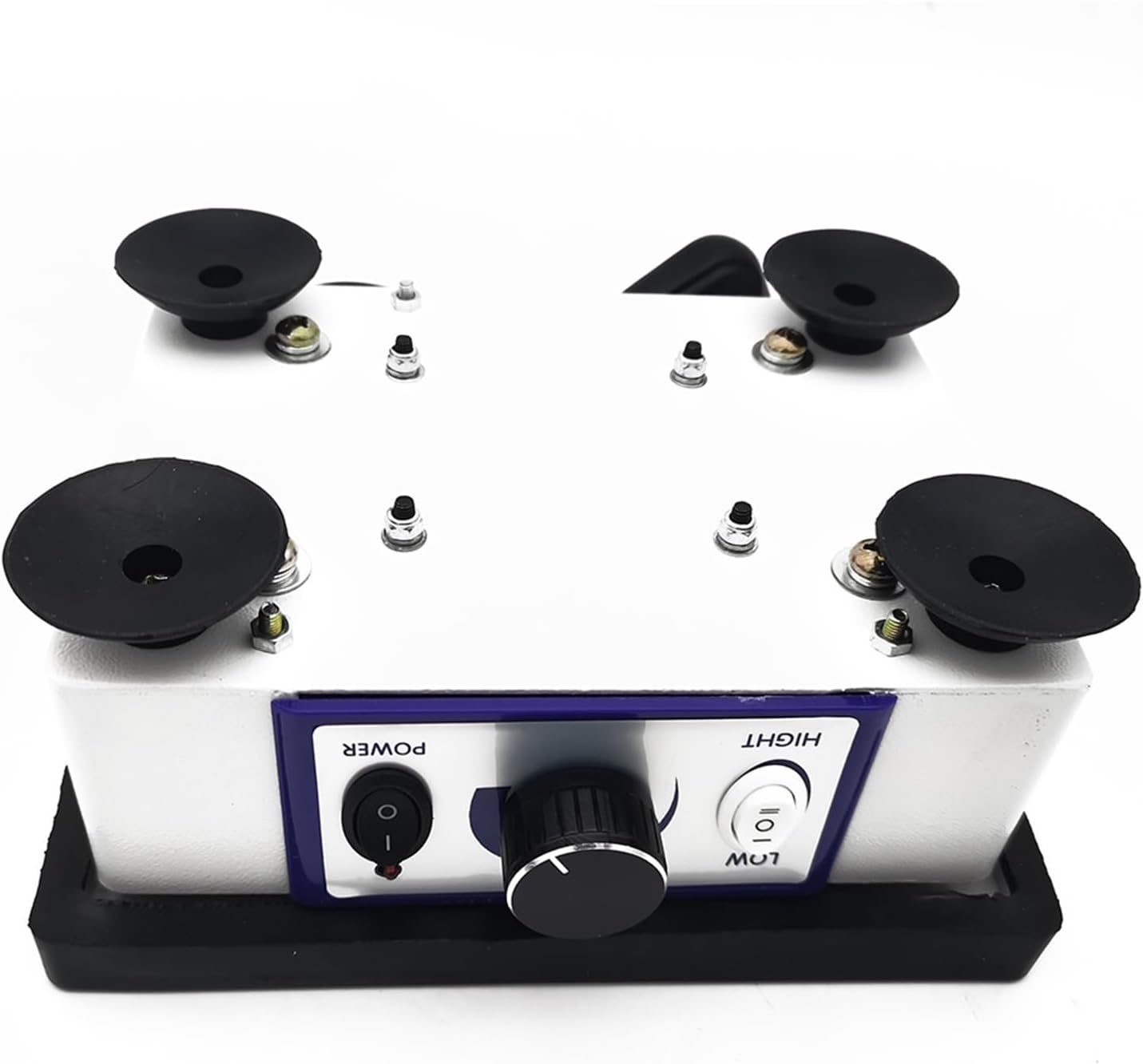 Dental Gypsum Oscillator Dental Laboratory Equipment Gypsum Shake Machine Dental Model Vibration Machine with Efficiency(Gray)