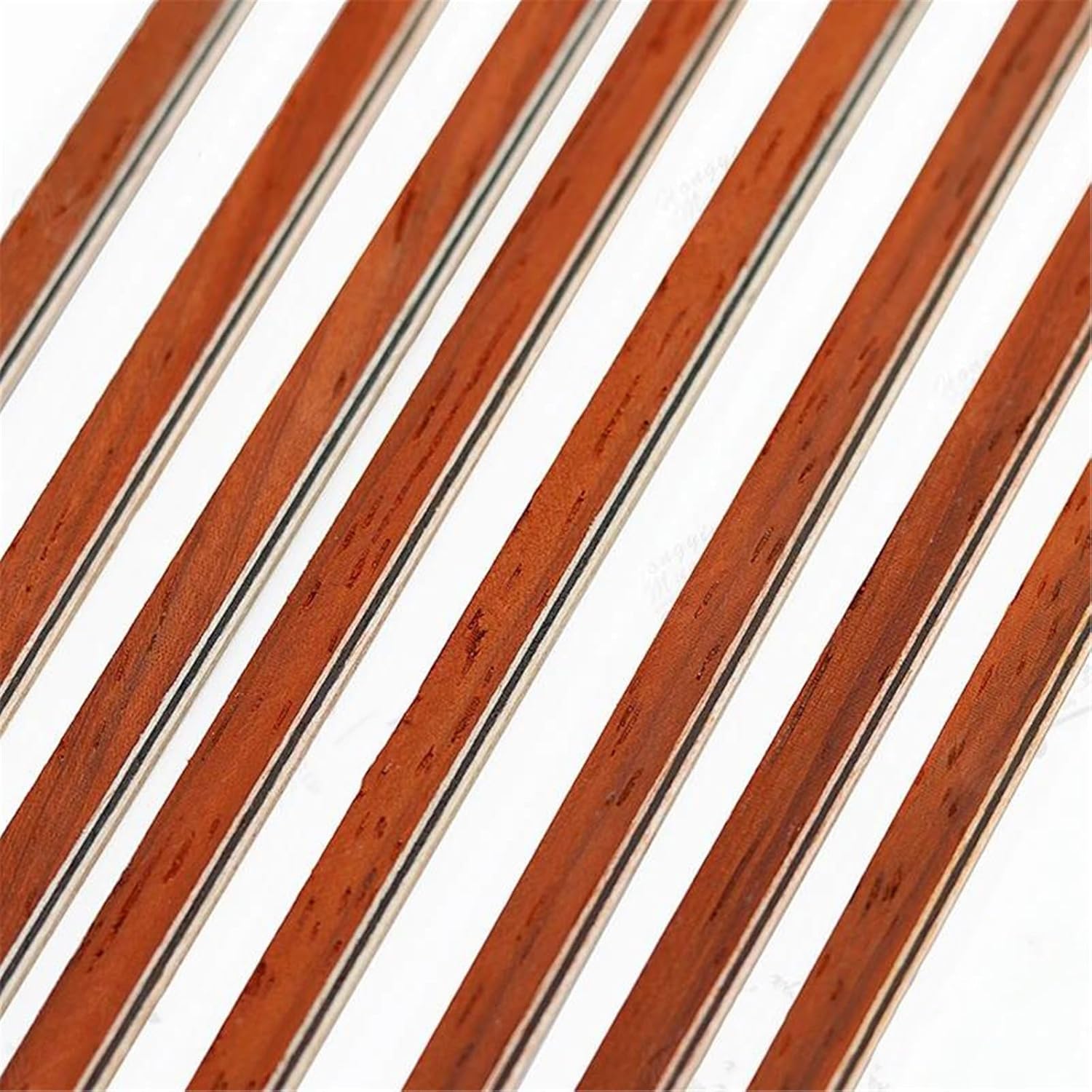 Unfinished Guitar making material 20 Pcs Guitar Binding Inlay Body Project Purfling Strip Bass Ukulele Accessories Wood(840)