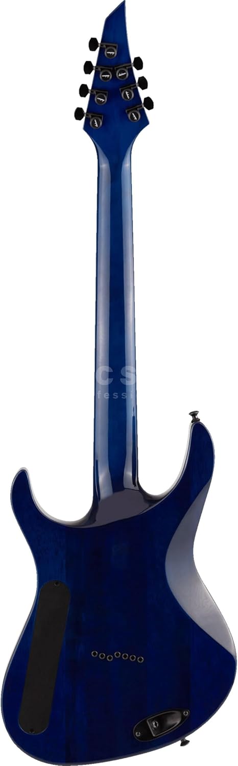 Jackson Pro Series Chris Broderick Signature HT7 Soloist Electric Guitar - Transparent Blue