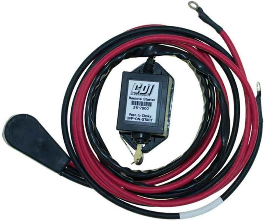 Rareelectrical New Remote Starter Compatible With Mercury 4/6 Cylinder 1978 & Older By Parts 511-7800