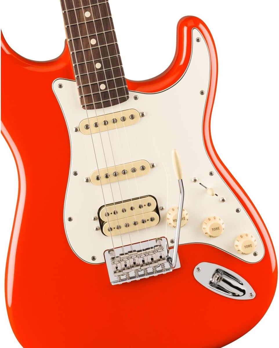 Fender Player II Stratocaster HSS, Rosewood Fingerboard, Coral Red