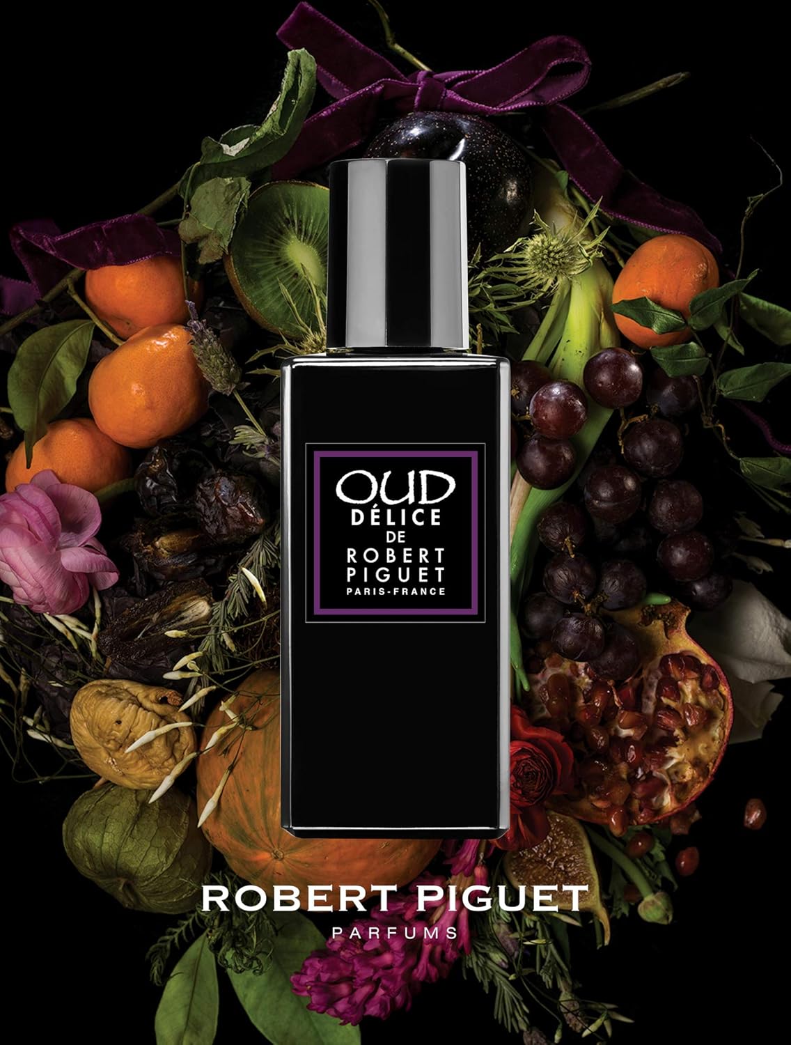 Robert Piguet Oud Delice Eau de Parfum Spray - Unisex Oriental Gourmand Perfume with Notes of Fig, Oud & Amber - Made in France, 3.4 Fl Oz