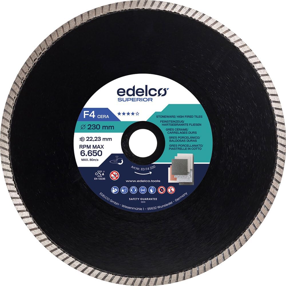 Edelco ED F4 Wax 125-D. Diameter Top Ceramic