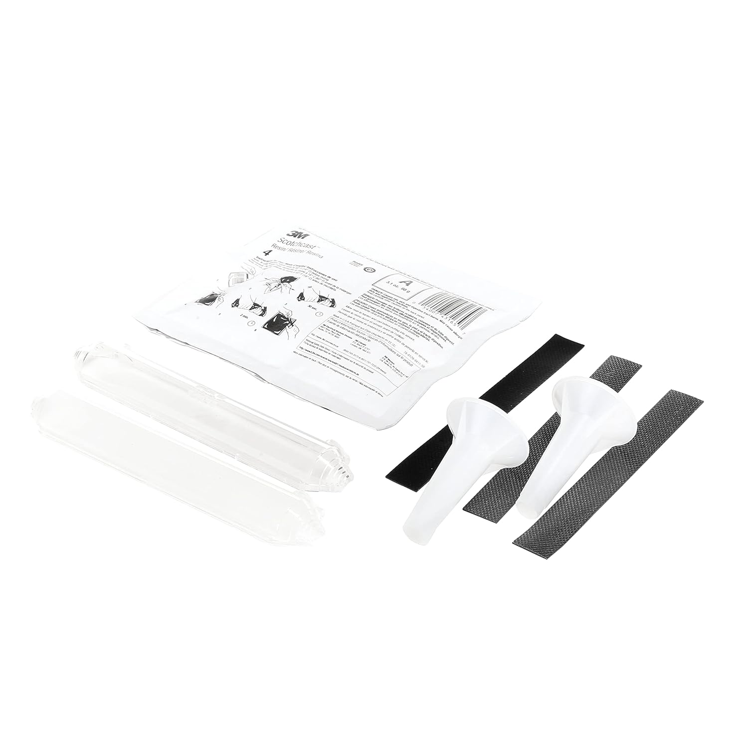 3M Scotchcast Inline Resin Power Cable Splice kit 82-A2N, 2-3/0 AWG, Permanent Watertight Seal, 1/Box, 10/case,Black