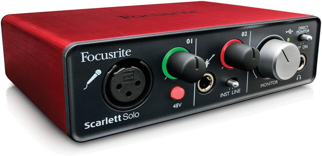 Focusrite Scarlett Solo Compact (1st Gen) USB Audio Interface