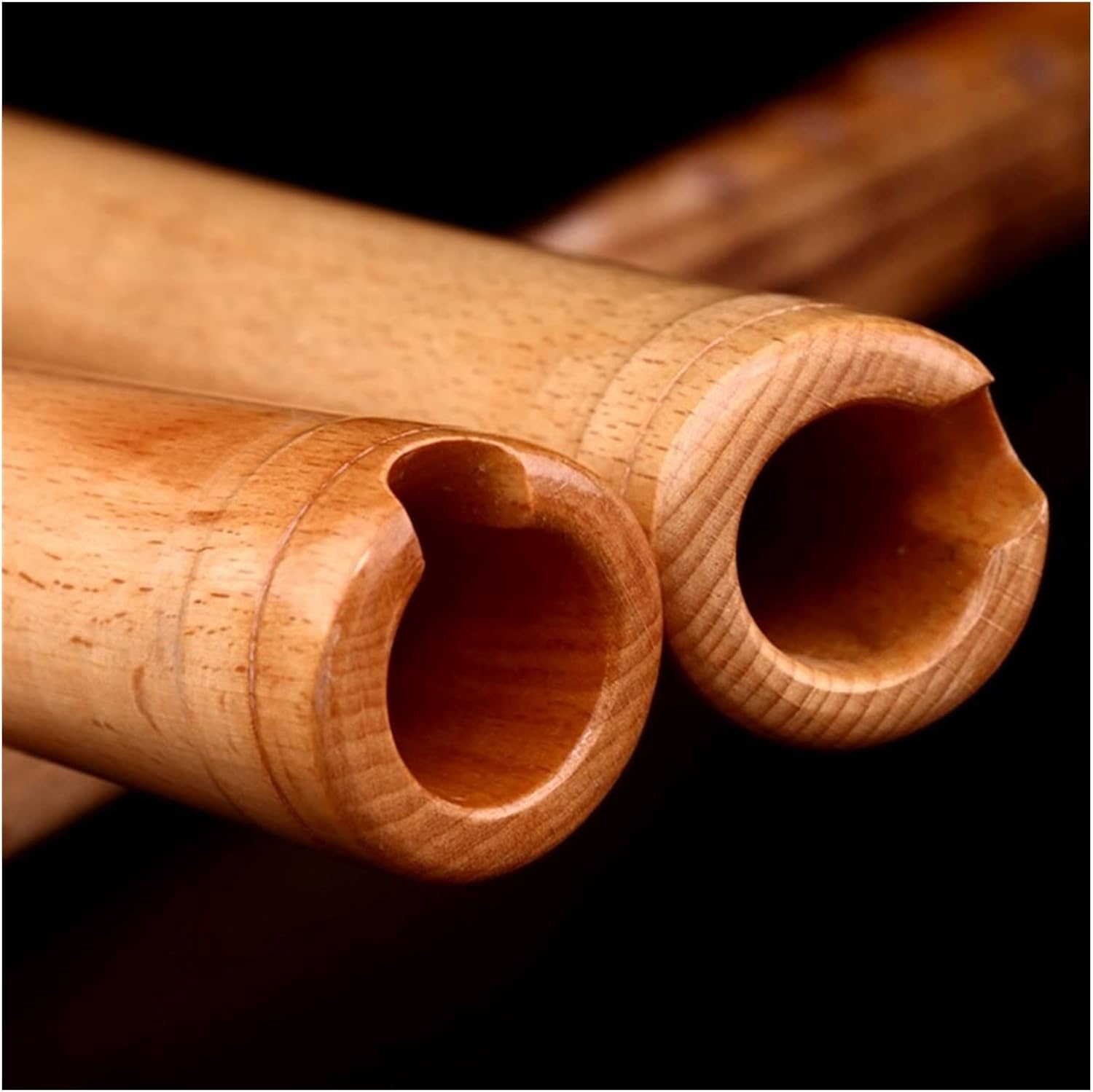 Flute Musical Instrument Vertical Chinese Traditional Handmade Wood Woodwind Instruments Flute Starter Flute (C Key 8 Holes)