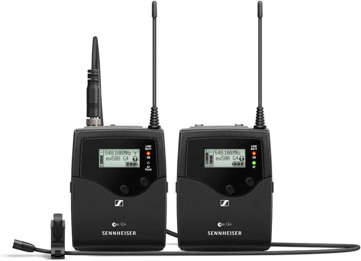 Portable Lavalier Wireless Set, ew 512P G4-AW+