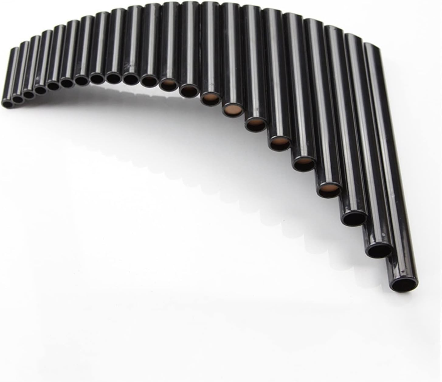 PanPipes Woodwind Instrument 22 Pipes ABS Panpipe G Key Right/Left Hand Black Color Musical Instruments Tunable