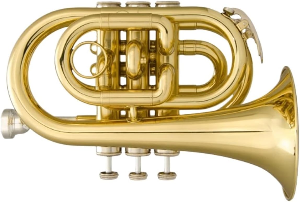 Portable Trumpet B Flat Mini Cornet Musical Instruments