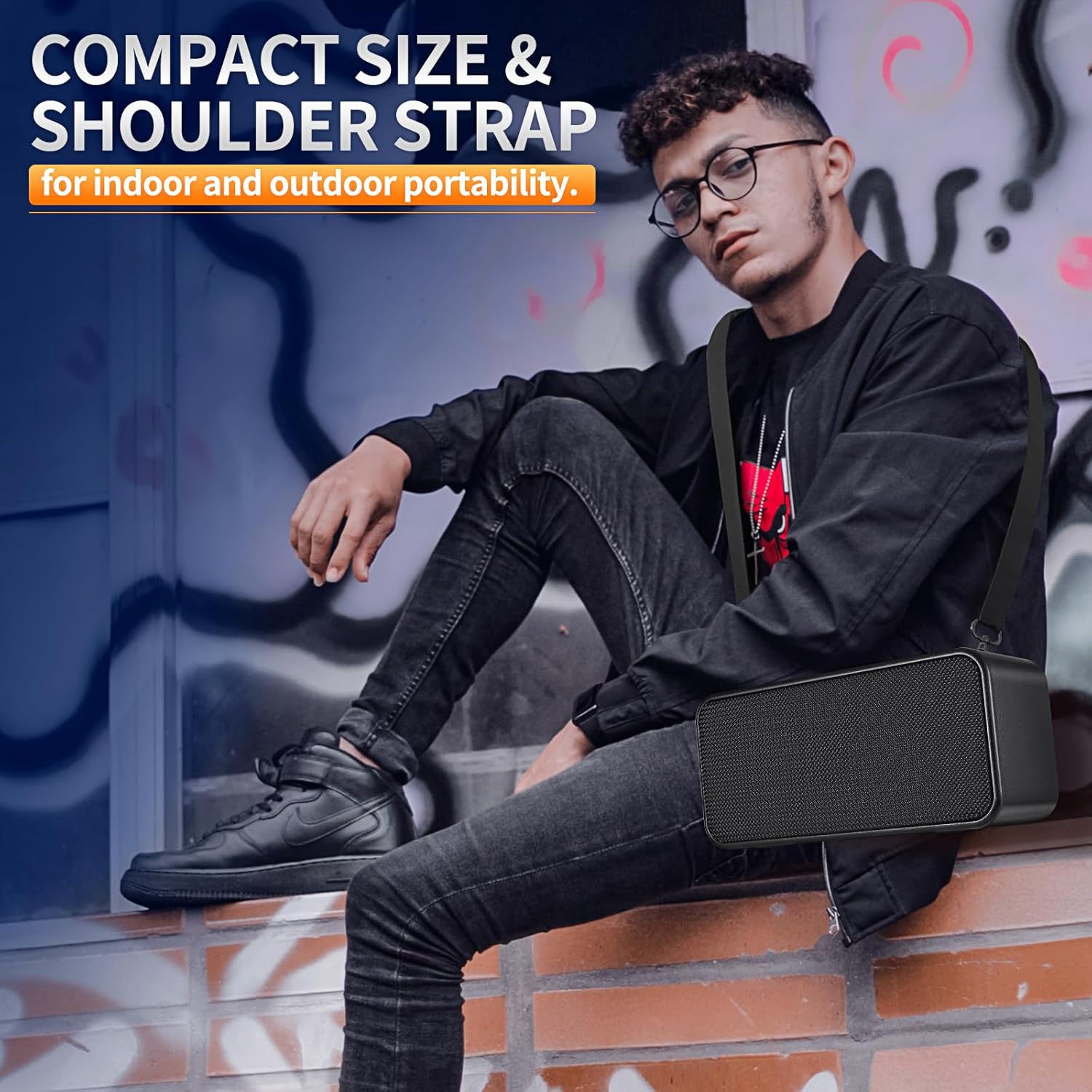 Karaokee Microphone Machine Kids Adults, Karaoke Machine Adults Big Party, Outdoor Bluetooth Speaker Karaoke Machines Portable 6 Sound Effects 4 Party Lights TF Card/USB Home Picnic Church, Black