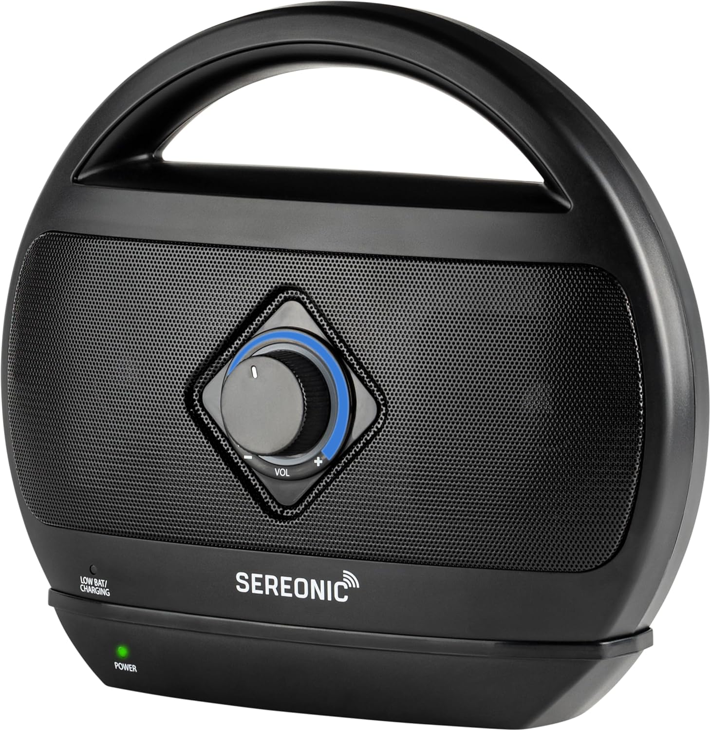 Portable Wireless TV Speakers - Ideal for TV Watching Without The Blaring Volume - Wireless Speakers Designed for Hard of Hearing, Elderly, and Seniors