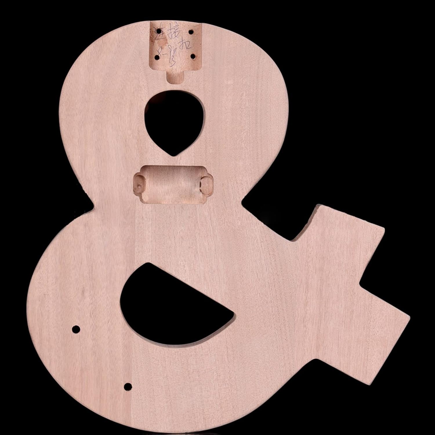 DIY Electric Guitar Kit Music Musical Note Design 6 Strings DIY Electric Guitar Kit Mahogany Body Maple Neck Rosewood Fingerboard