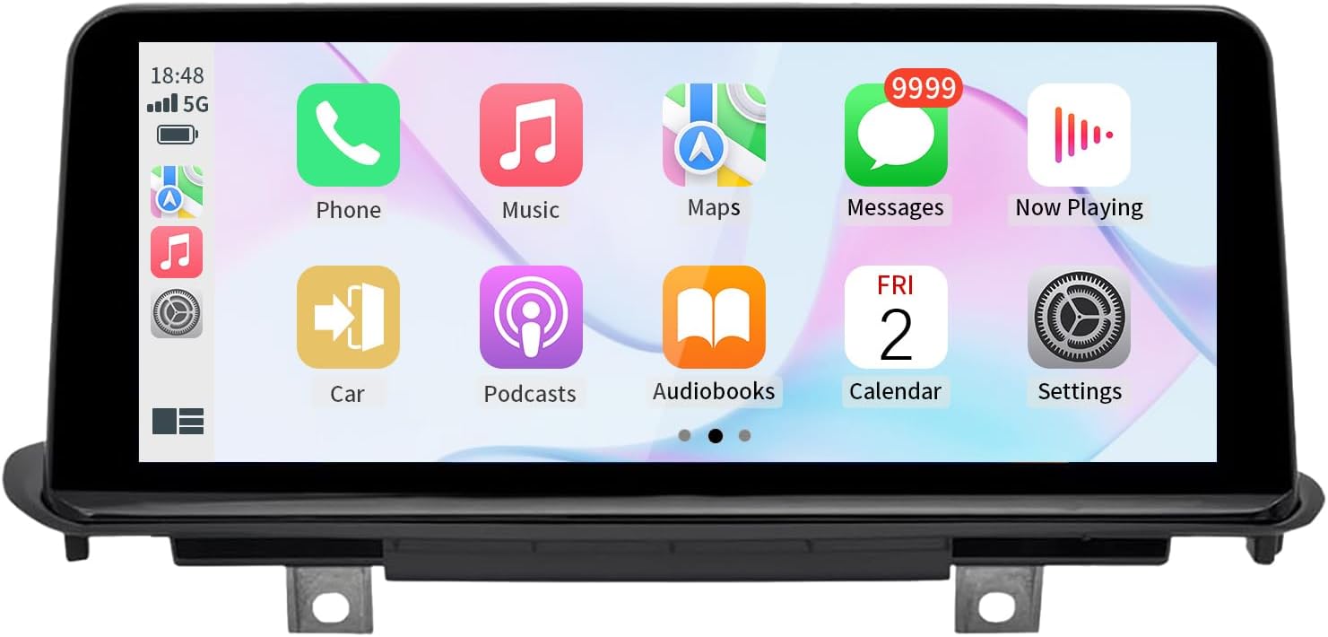 Wireless CarPlay/Android AutoTouchscreen for BMW X5/X6 Series F15/F16/F85/F86 (2014-2016) with NBT System, Car Radio Receiver, Multimedia, Bluetooth, Car Stereo (10.25inch)