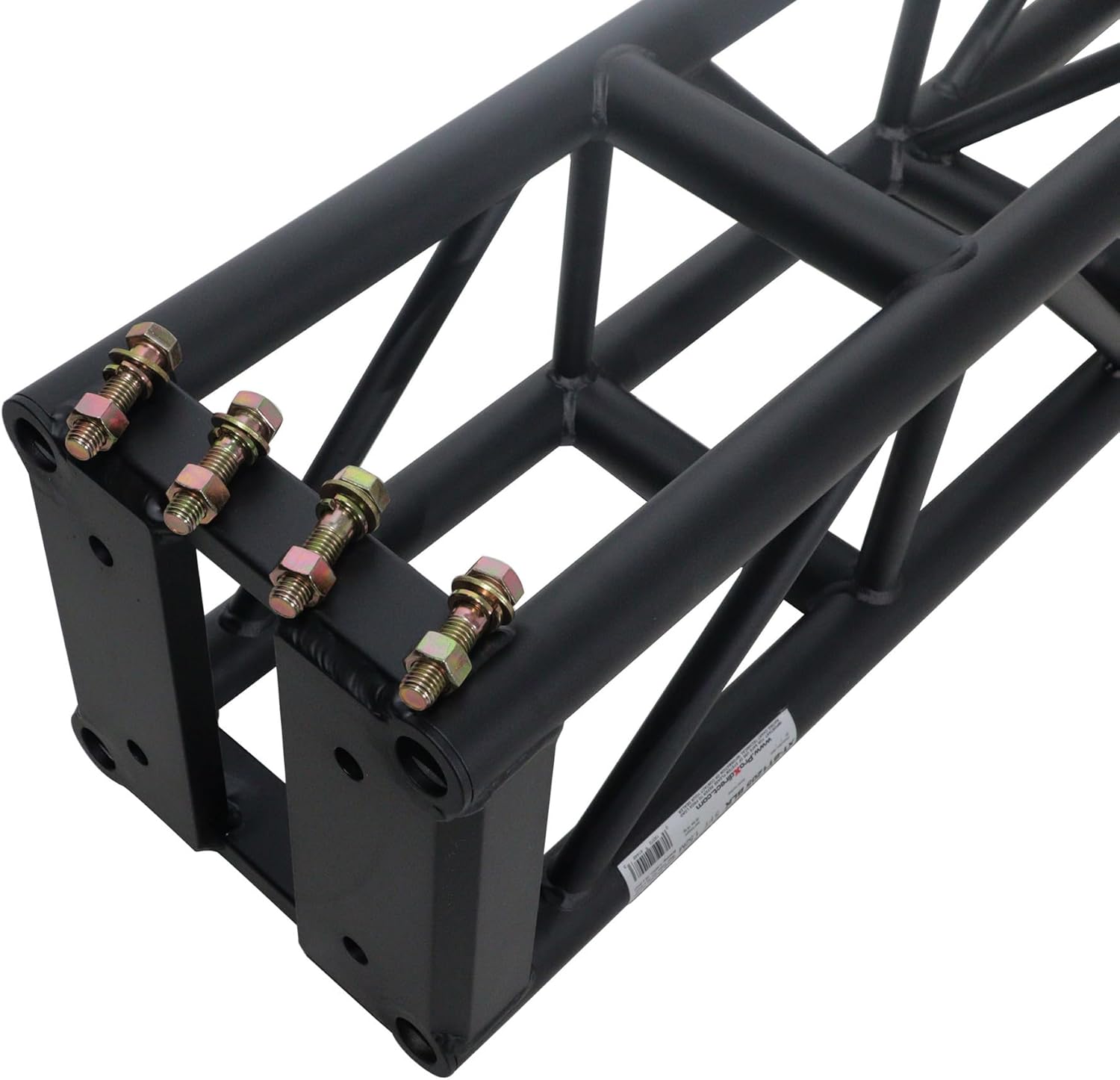 ProX XT-BT1208 BLK 8 Ft. BoltX Black Bolted 12 Inch Professional Box Truss Segment | 3mm Wall – Black Finish