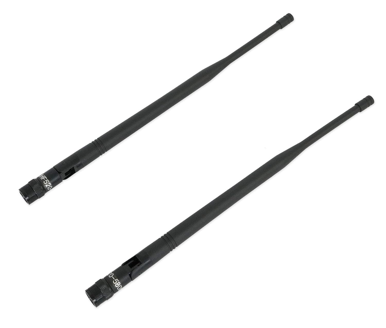 Rockville RWM81U Dual UHF Wireless Headset & Guitar Microphone System, LCD Display, Long Range, for Live Performances & Presentations