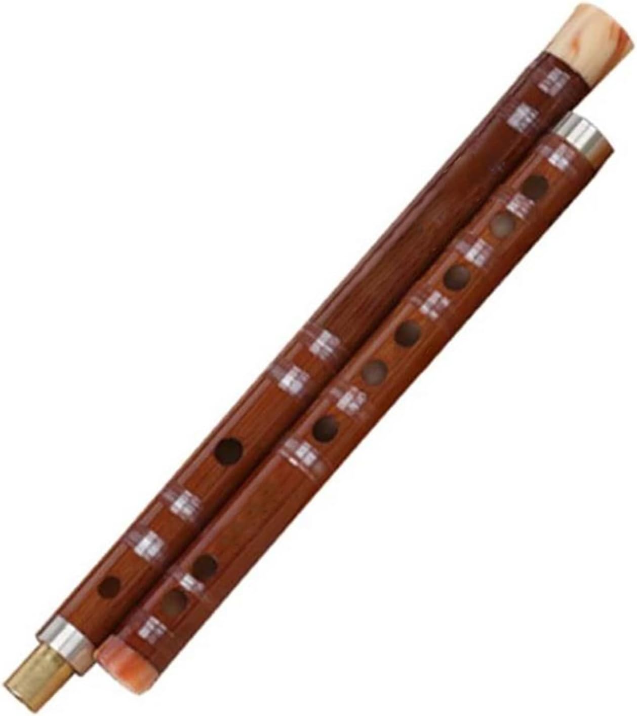C Bamboo Flute Professional Woodwind Flute C Key Instrument(Ekey,3)