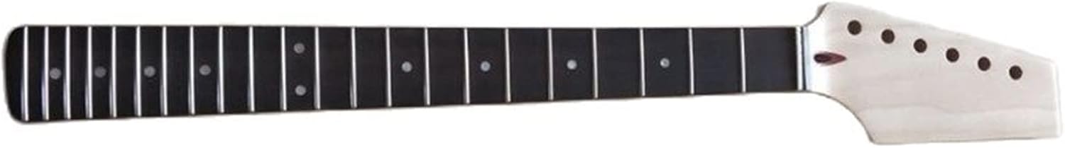 6 Strings Electric Guitar Neck Guitar Arm Canada Maple Wood 22 Frets Matte Electric Guitar Neck