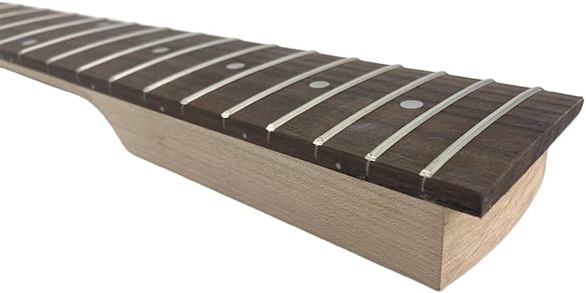 4-String Electric Bass Guitar Neck - 22 Frets, 34