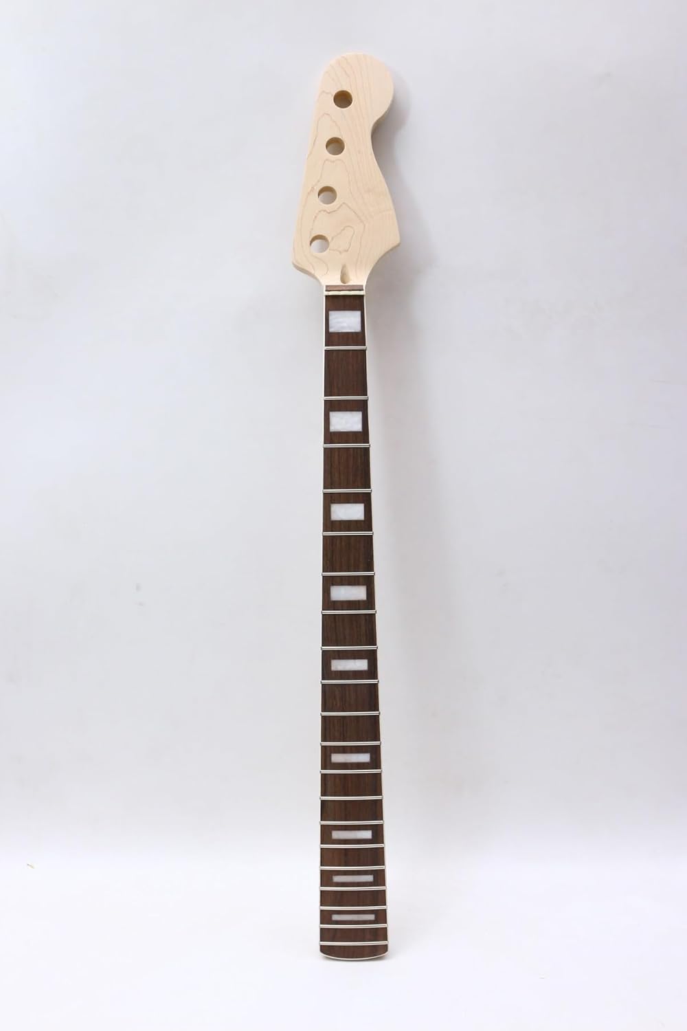 B13 Right Hand 4 STRING Bass Guitar Neck 20 Fret 34 Inch Maple Rosewood BLOCK Inlay Nut Width 38 Heel Width Mm 64mm