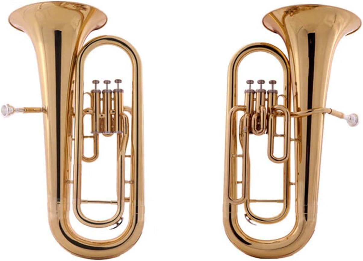 Euphonium Bb Major Three Key Brass Instrument Beginner's Euphonium All-brass Instrument