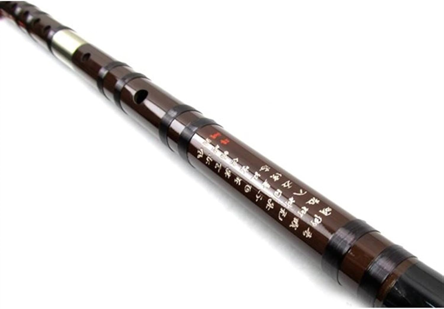TSTS Chinese Bamboo Flute Performance-Type Bitter Bamboo Flute Horizontal Flute Beginner Woodwind Instrument with Accessories (Color : C)