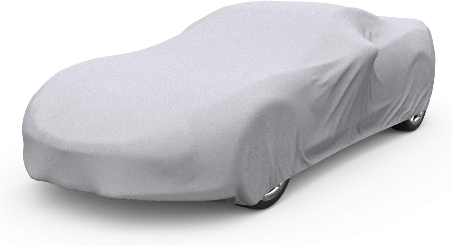 Budge Protector V Corvette Cover, 5 Layer Premium Weather Protection, Waterproof, Dustproof, UV Treated Car Cover Fits 1968-1982 Corvettes