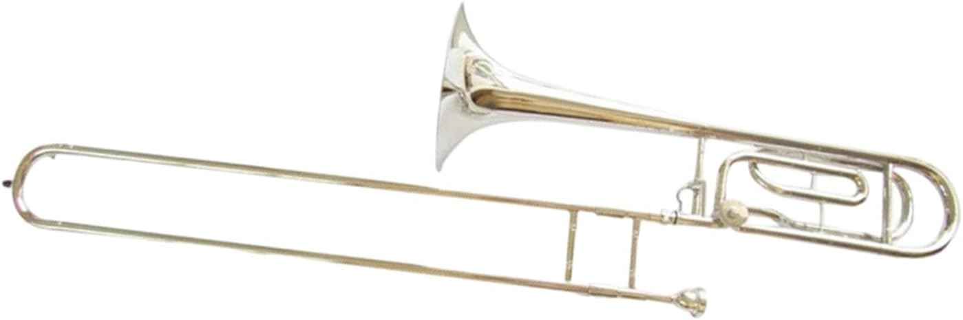 Adult Trombone Instrument B Flat Nickel Plated Trombone Bass Pitch Shifting Professional Brass Instrument