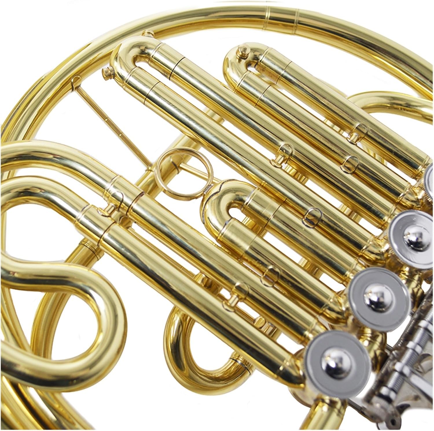 A key single row 4 key French Horn suitable for beginners