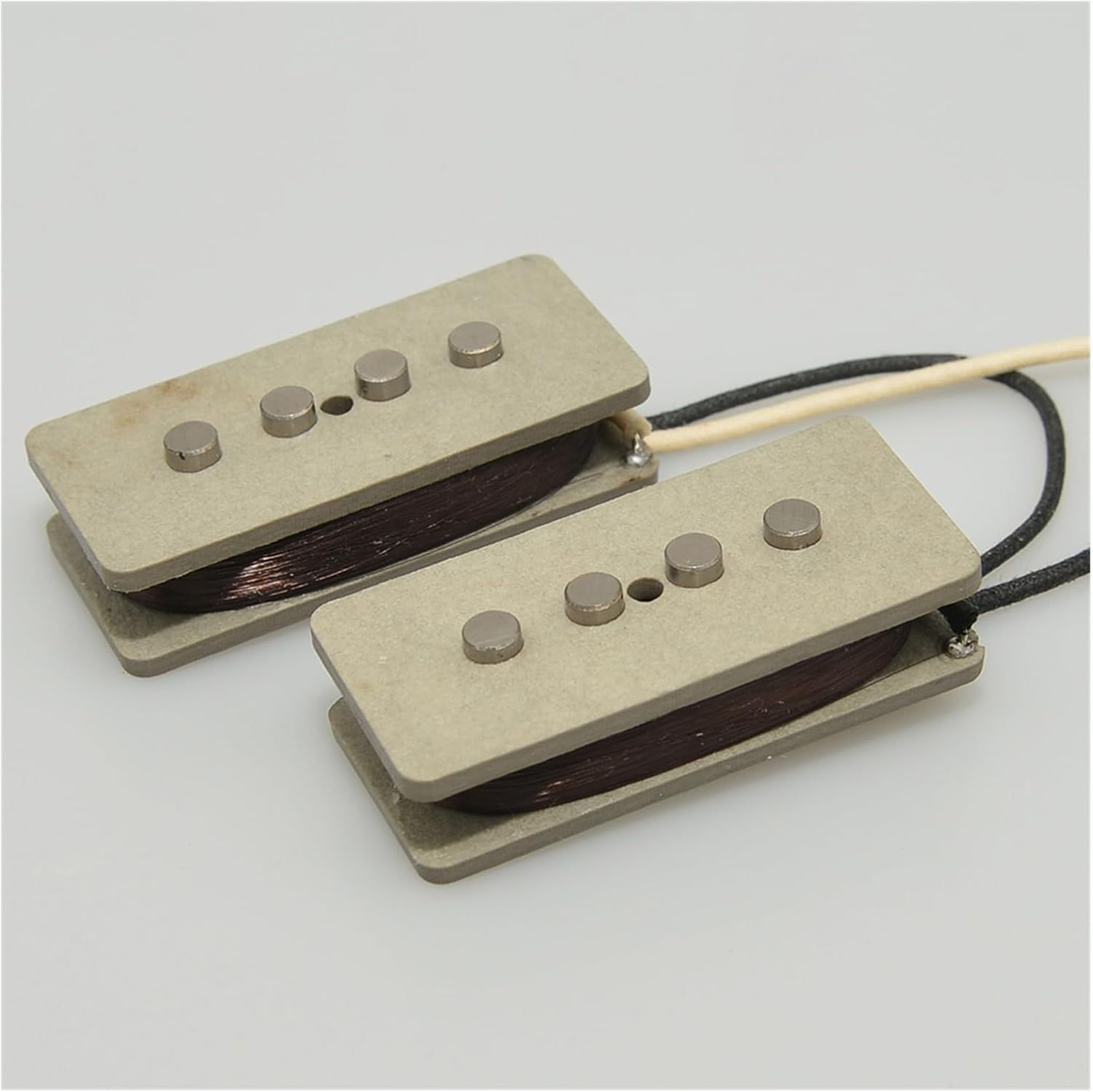 4 Strings Eectric Bass Guitar Pickup Alnico 5 Magnet Black Humbucker Pickups Guitar Accessories Electric Guitar Pickups Set