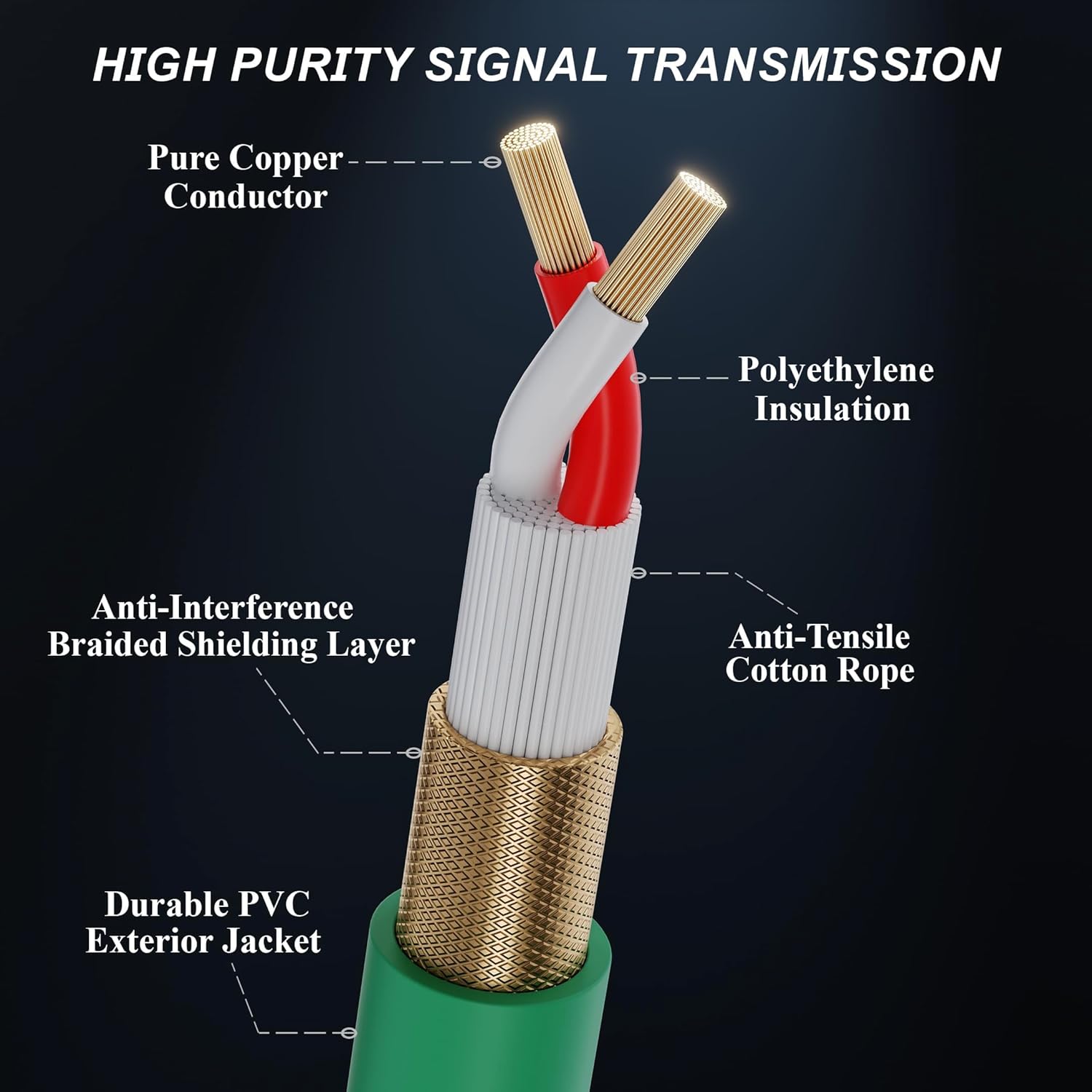 Fat Toad 50ft XLR Mic Cables (ShieldedPRO X Series) 12 Pack – Green Patch Microphone Cords with Balanced 3-Pin Lo-Z Connectors – 24 AWG Wire for Studio, DJ & Live Sound