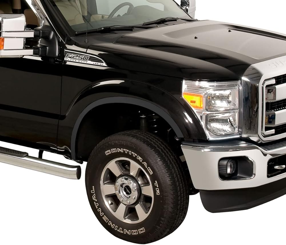 Putco 97230BP Black Platinum Fender Trim Kit