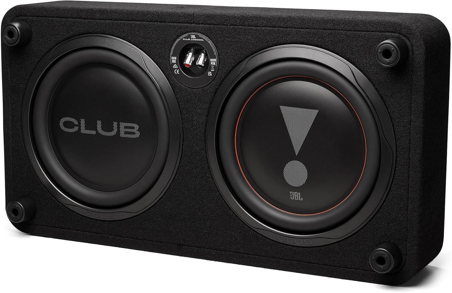 JBL Club 1000SSL Single 10 Inch Shallow Loaded Subwoofer Enclosure