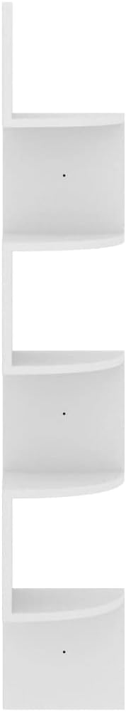 Corner Shelf,Floating Shelves for Wall,Easy-to-Assemble Wall Mount Corner Shelves for Bedrooms and Living Rooms Wall Corner Shelf White 7.5