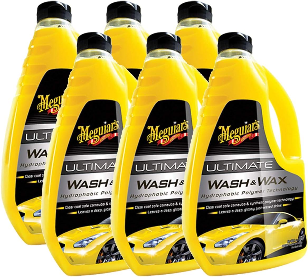 Meguiars Ultimate Wash & Wax (48 oz) - 6 Pack