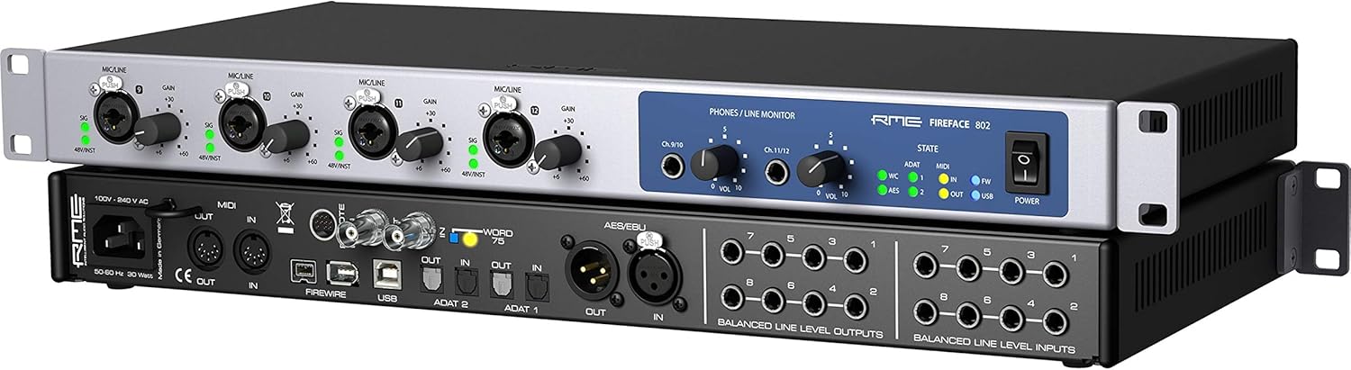 Fireface 802 USB/Firewire Audio Interface