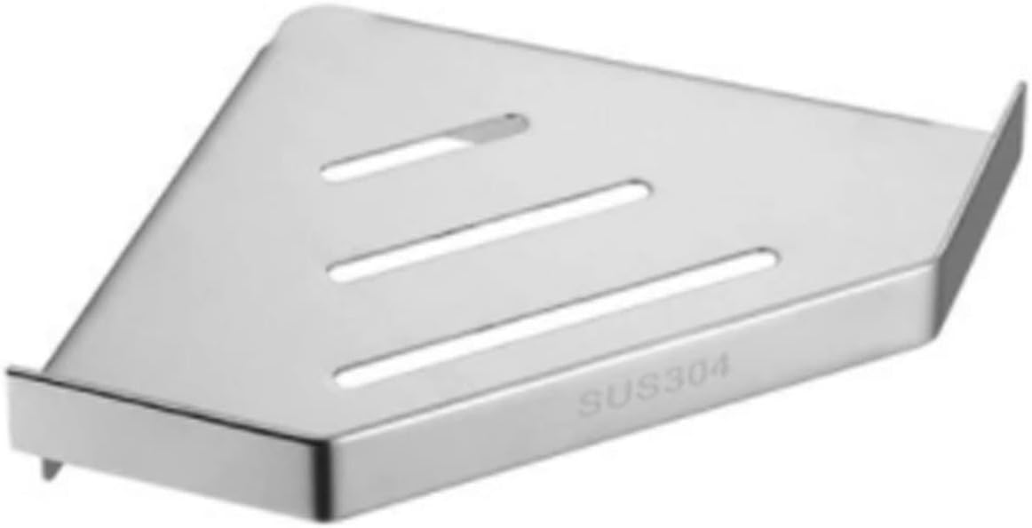 XTYPE Corner Shelf Stainless Steel Shower Caddy Anti-Rust Corner Storage Shower Organizer Wall Mount for Kitchen Bathroom