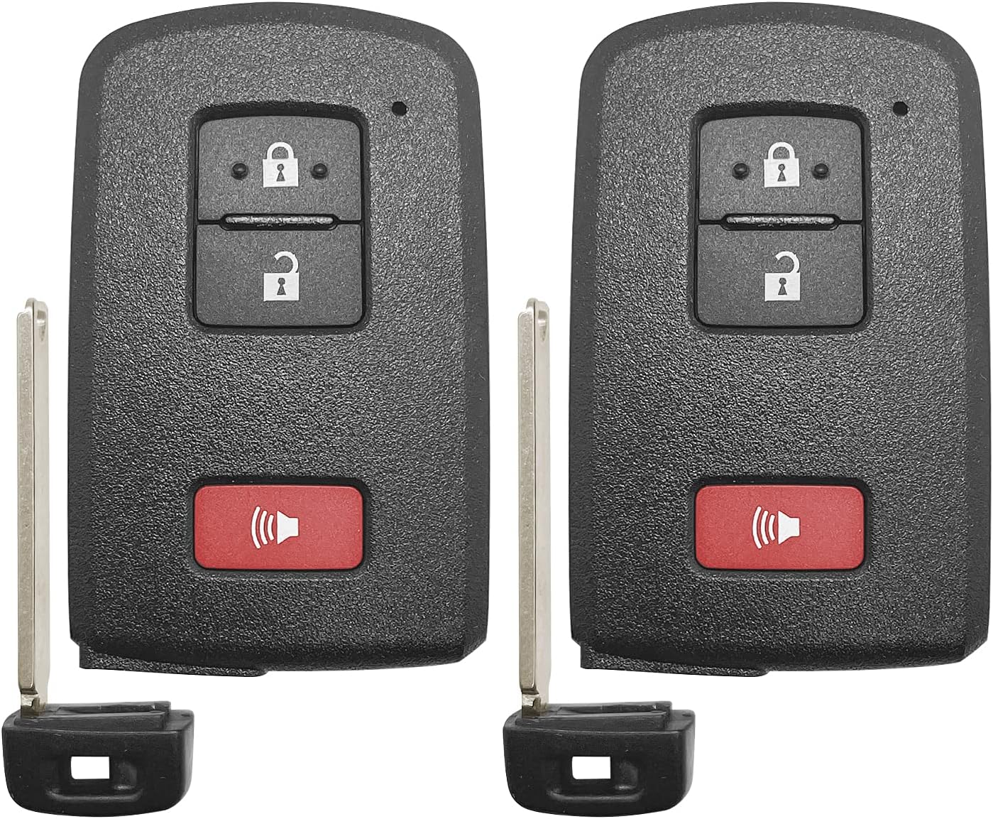 New Car Key Fob placment For Toyota 2015-2018 Toyoa Land Cruiser Tacoma Highlander Hybrid Smart Key Keyless 3 Btn Keyless Remote FCCID:HYQ14FBA 281451-2110 Board ;By Auto Key Max (2)