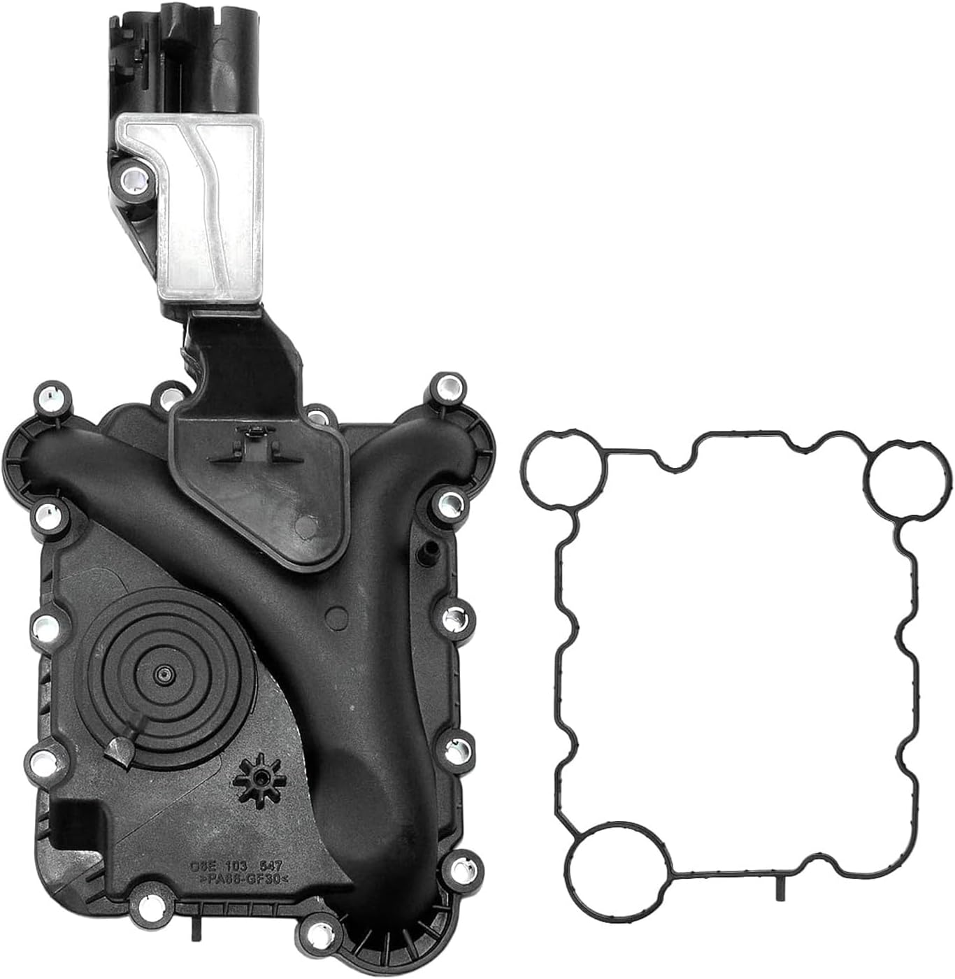 Engine Crankcase Vent Valves Oil Separator Suitable For 06E103547E 06E103547A 06E103547Q 06E103547H Low Noise Operations Engine Maintenance