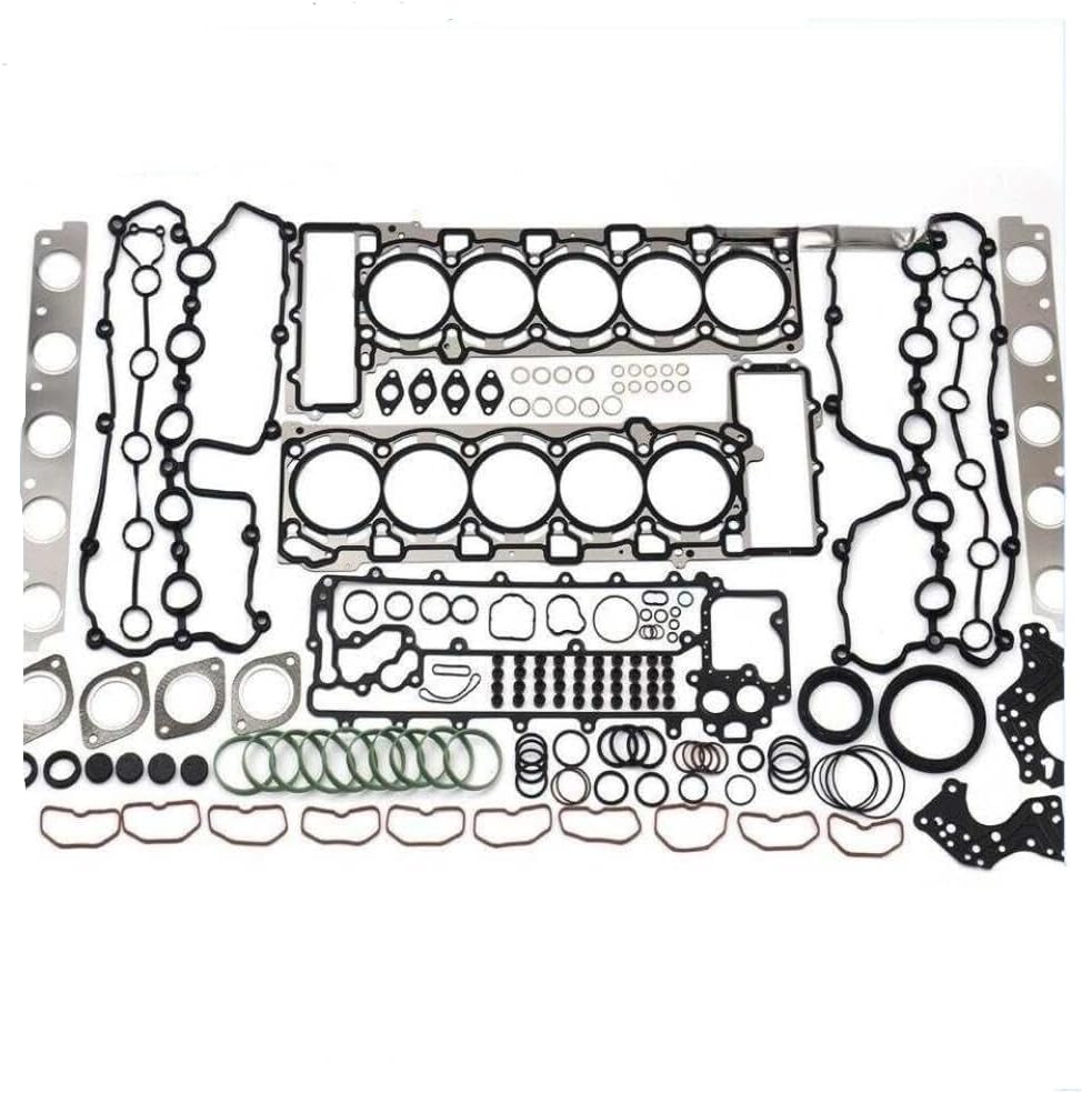Engine Overhaul Gasket Seals Kit 1set Fits 5. 2L FSI V10 Compatible With R8 Huracan Models Part Numbers 07L103383AH 07L103383AR 07L103383AT 07L103383AG 07L103483J
