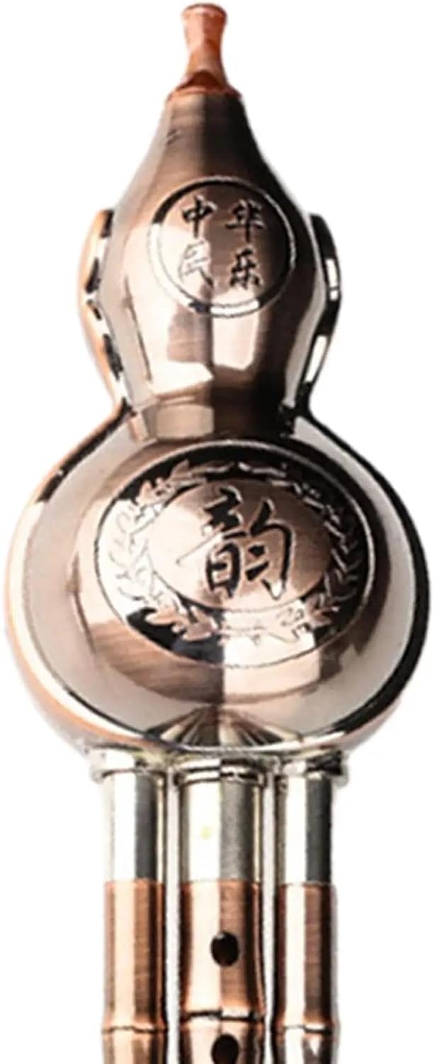 Hulusi Flute Hulusi Flute Instrument Wind Instrument Woodwind Practice Stage Concert Music Learning Gifts(C)