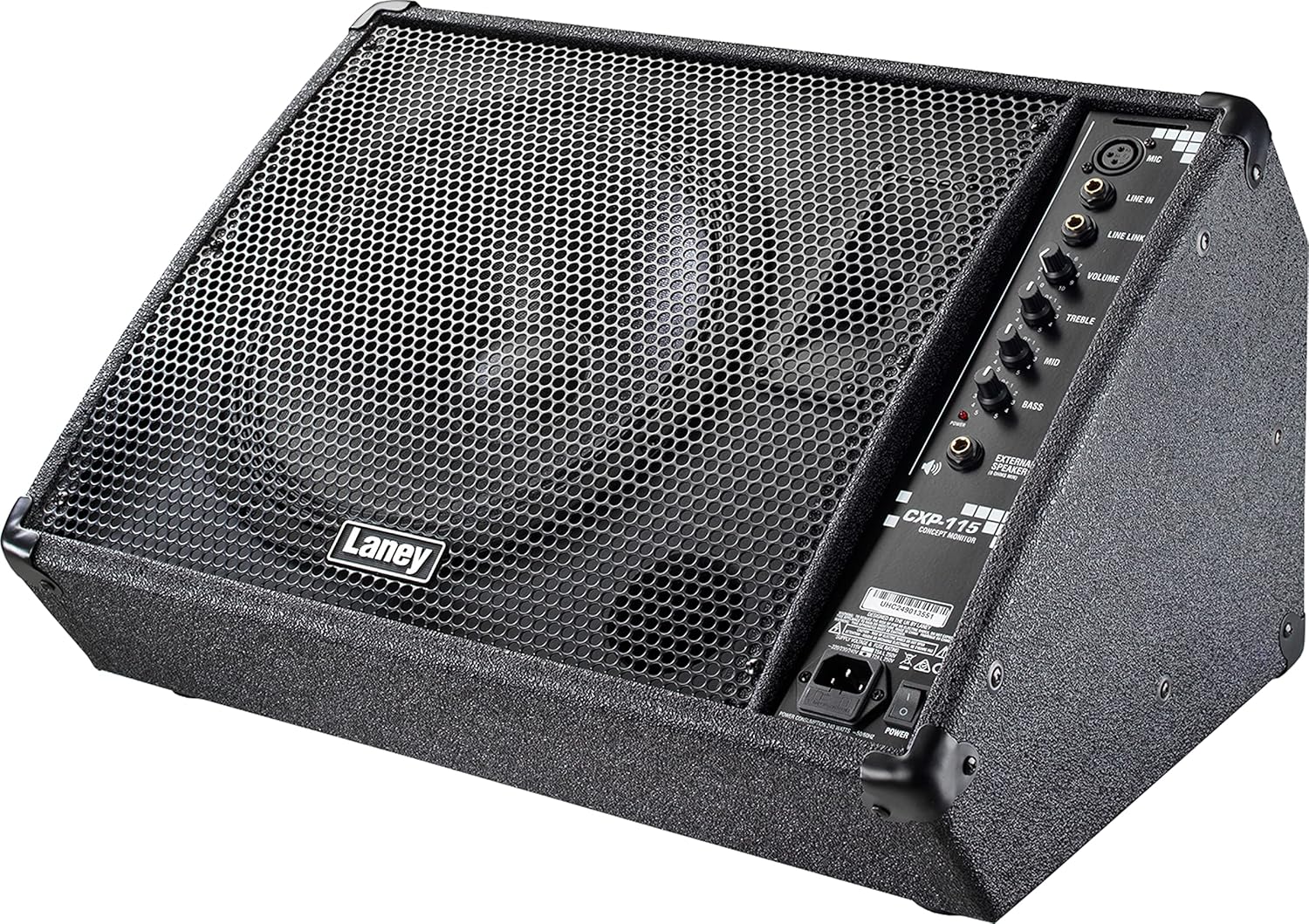 Laney CXP-115 Active Stage Monitor 300W 15 Inch Woofer Plus Horn, Black