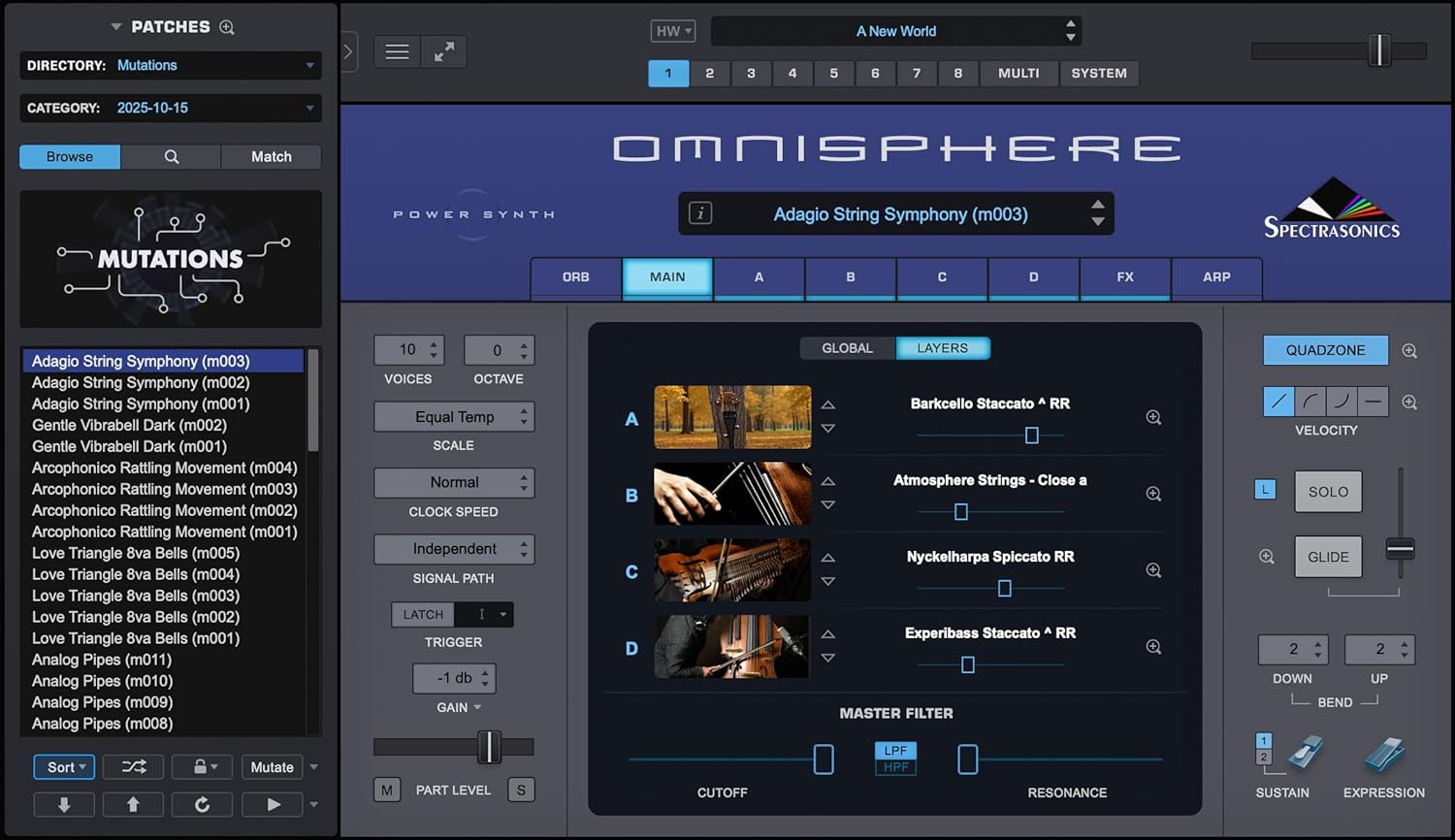Spectrasonics Omnisphere 3 — Flagship Synthesizer of Spectrasonics with Thousands of Fresh New Sounds, Faster Access, and Same Size as Omnisphere 2.