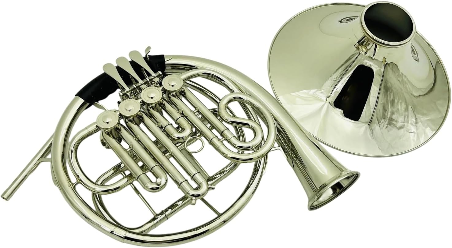 4 Key French Horn French Horn 4 Key Bb F Brass Plated Professional Instrument With Case Accessories
